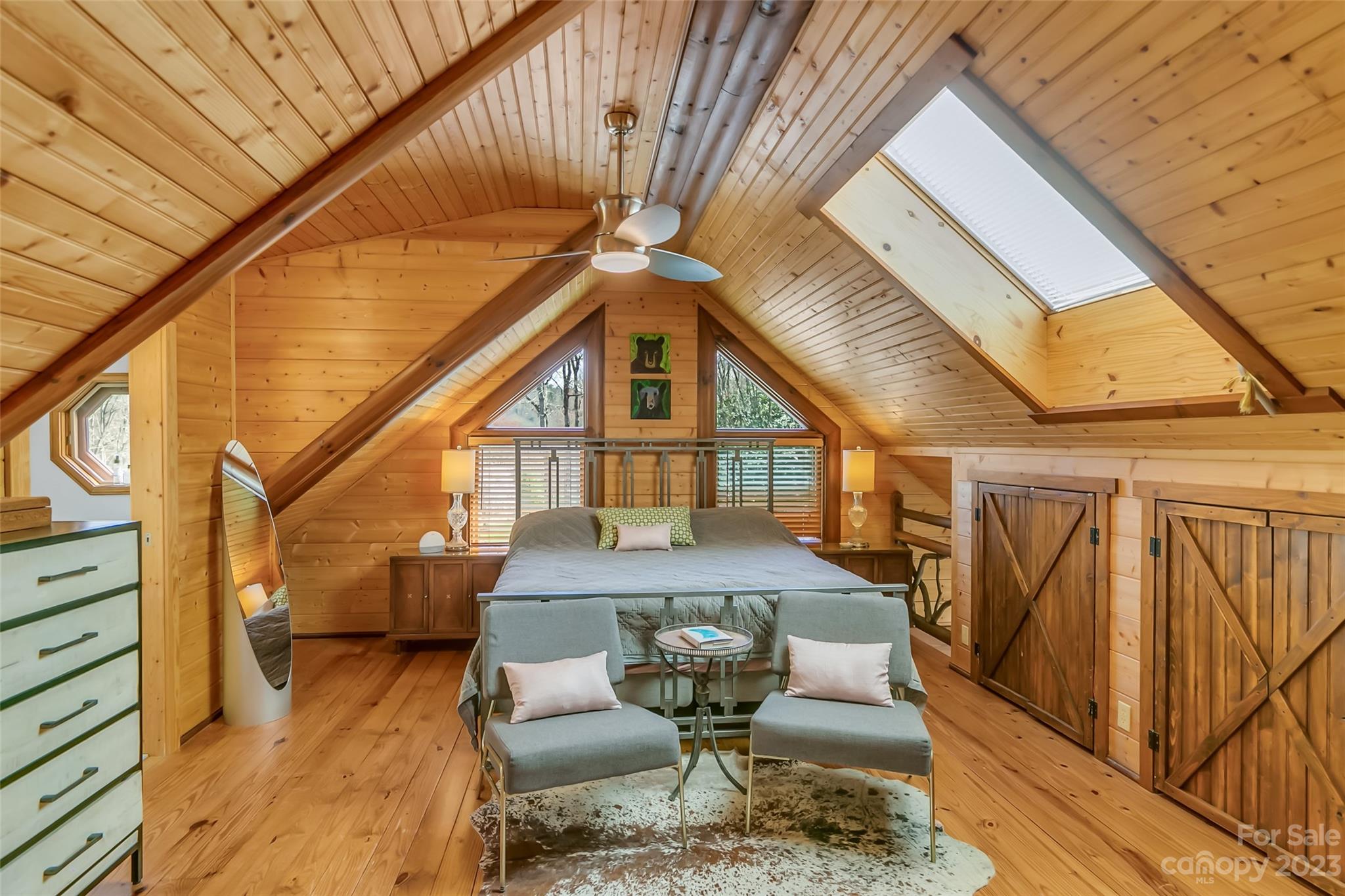 449 Old Powell Road Brevard, NC 28712 - Photo 24 of 48 a house view with outdoor seating space