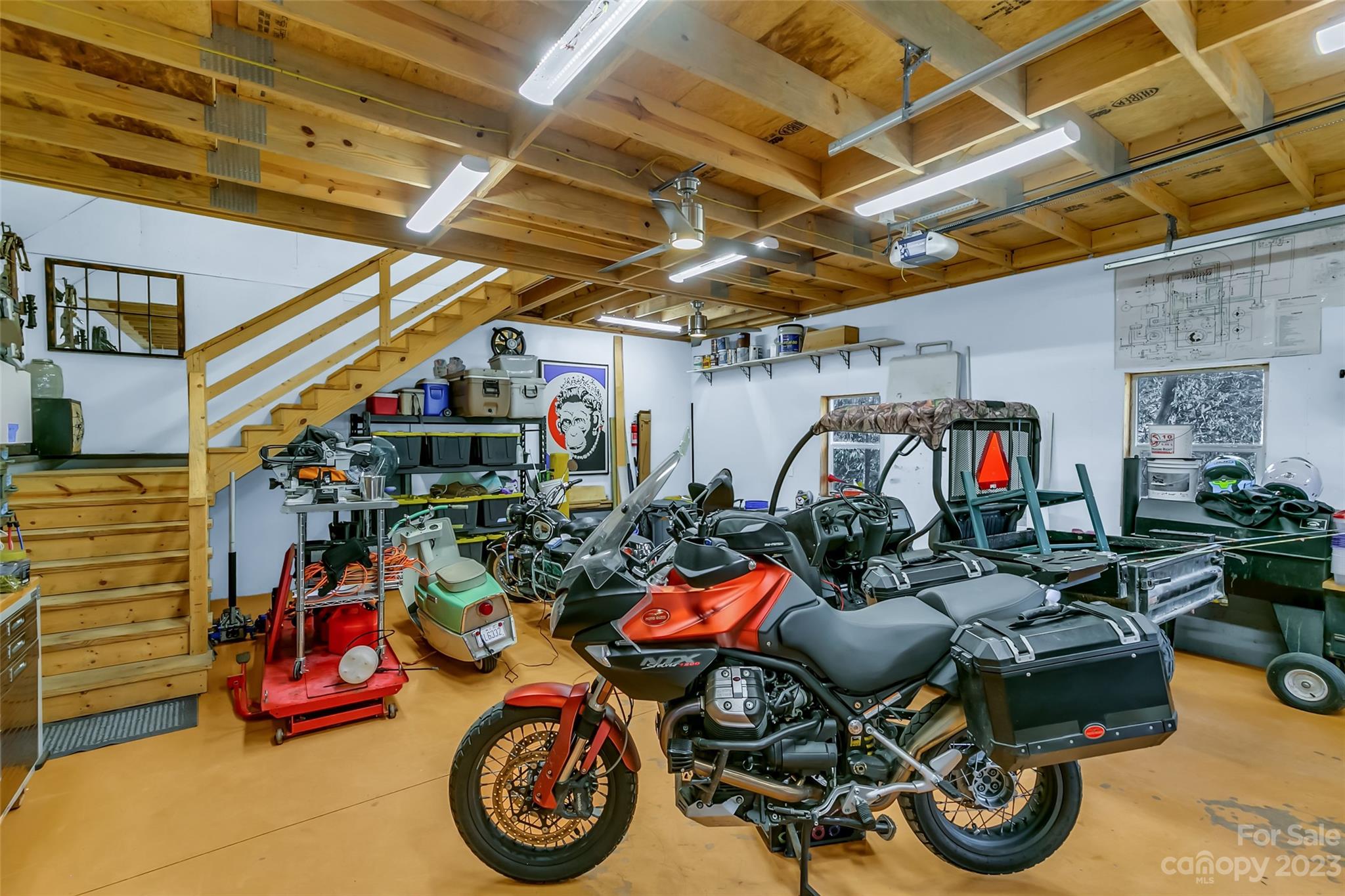 449 Old Powell Road Brevard, NC 28712 - Photo 34 of 48 a storage room with furniture