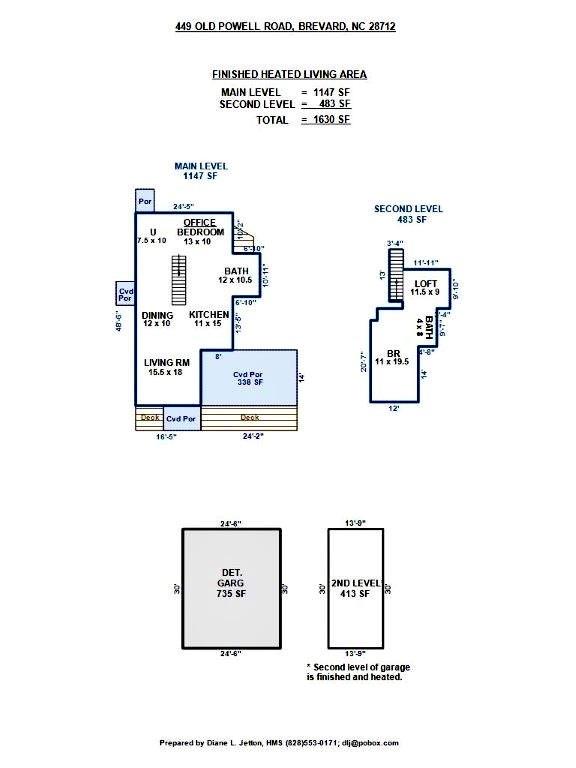 449 Old Powell Road Brevard, NC 28712 - Photo 47 of 48 a picture of a book and a bed