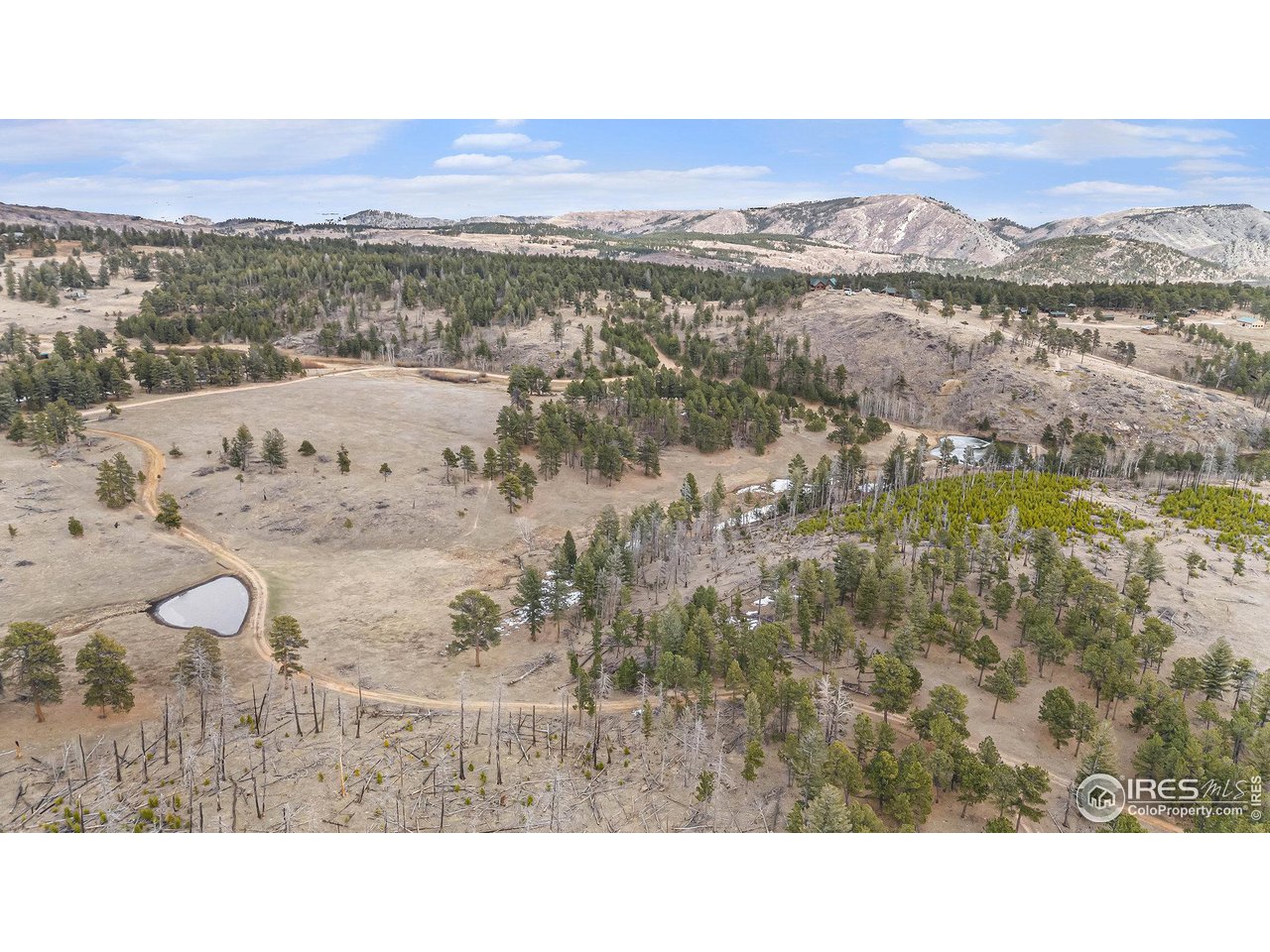 0 Tip Top Road Bellvue, CO 80512 - Photo 13 of 18 a view of a lake with mountains in the background