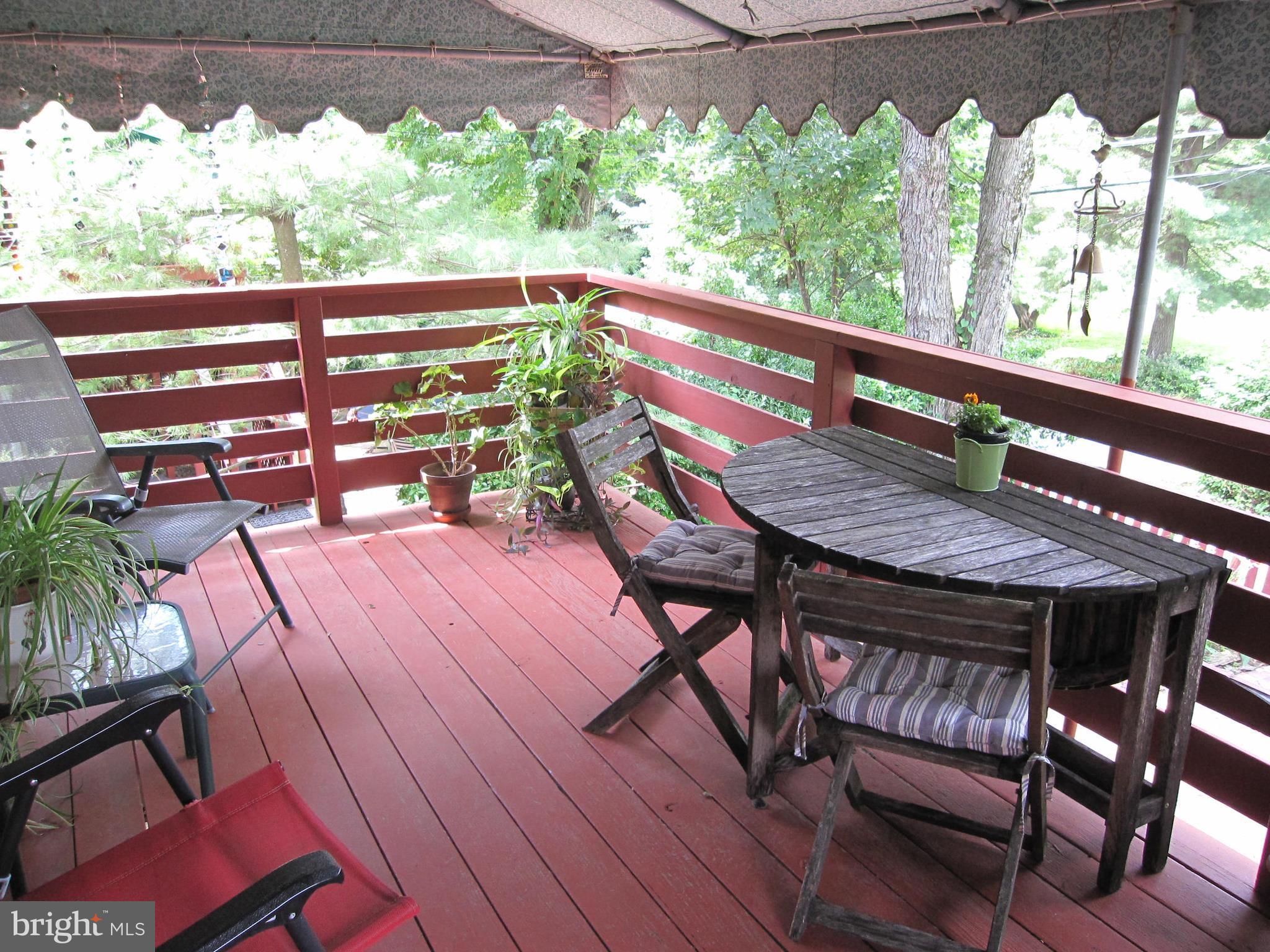164 Stanmore Road Baltimore, MD 21212 - Photo 19 of 25 Exterior (Rear) Awning covered deck