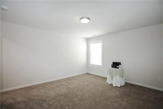 a view of empty room with window
