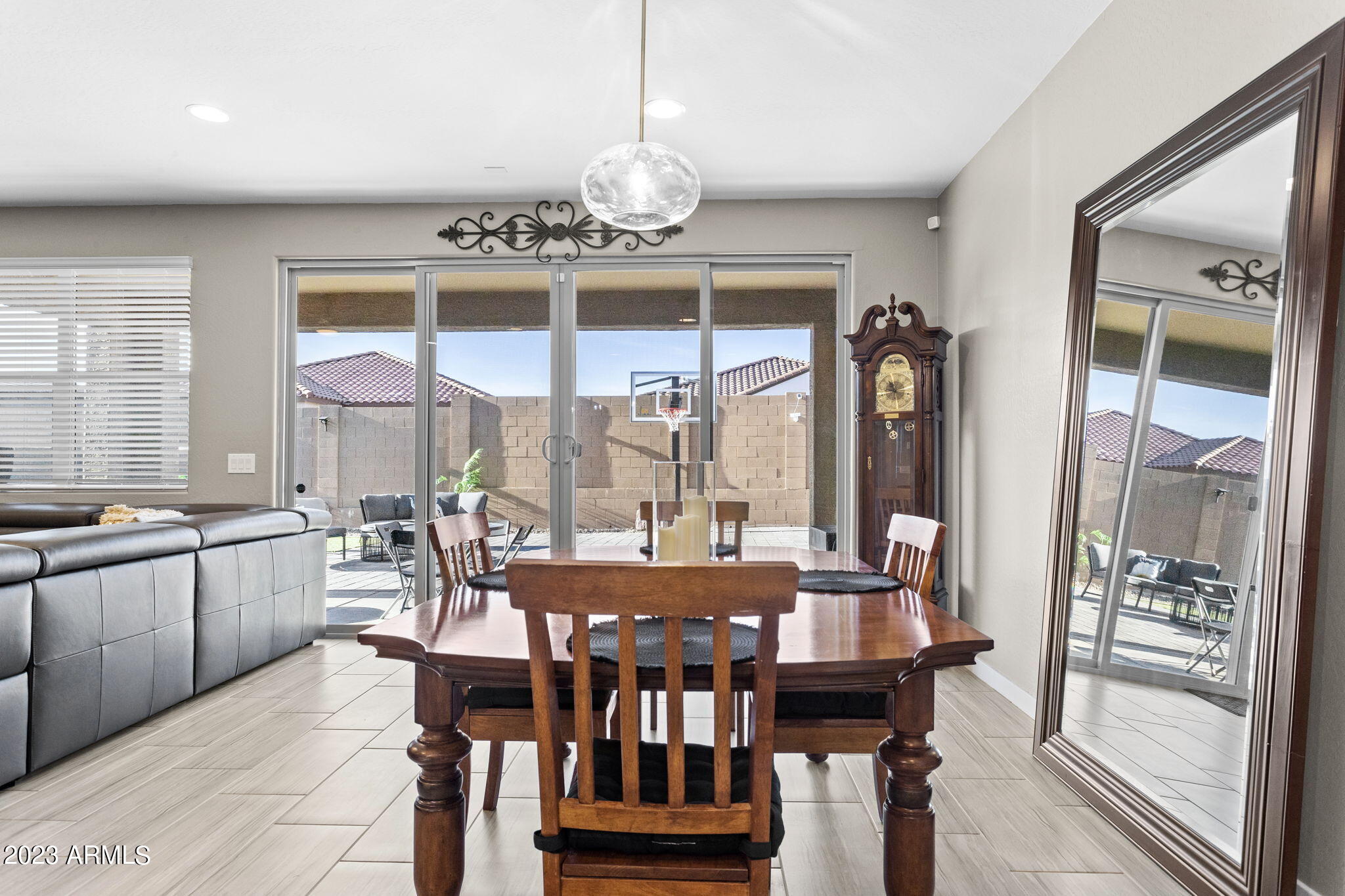 12356 East Soloman Road Gold Canyon, AZ 85118 - Photo 13 of 53 a view of a dining room with furniture window and outside view