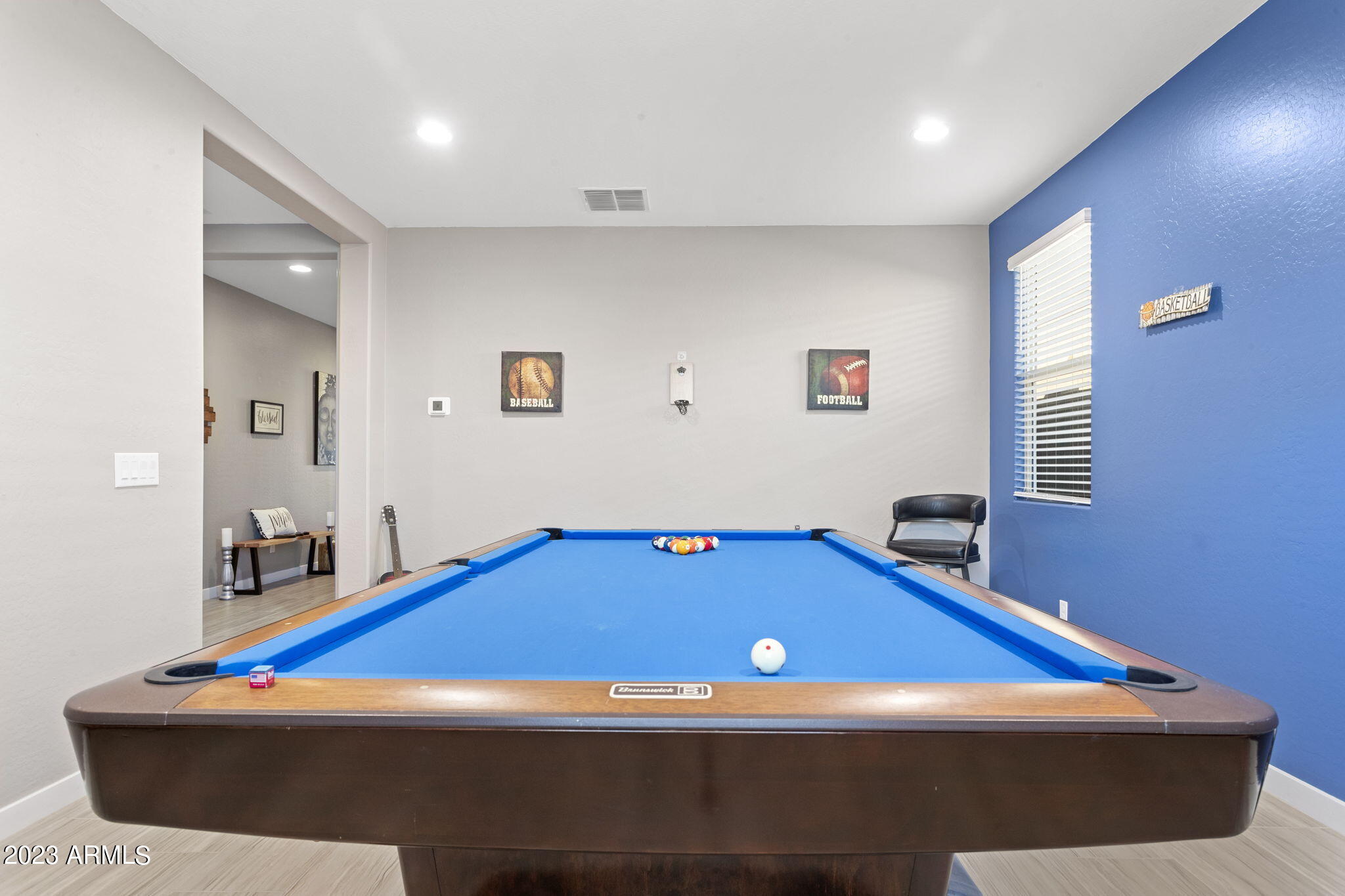 12356 East Soloman Road Gold Canyon, AZ 85118 - Photo 6 of 53 a room with pool table and windows