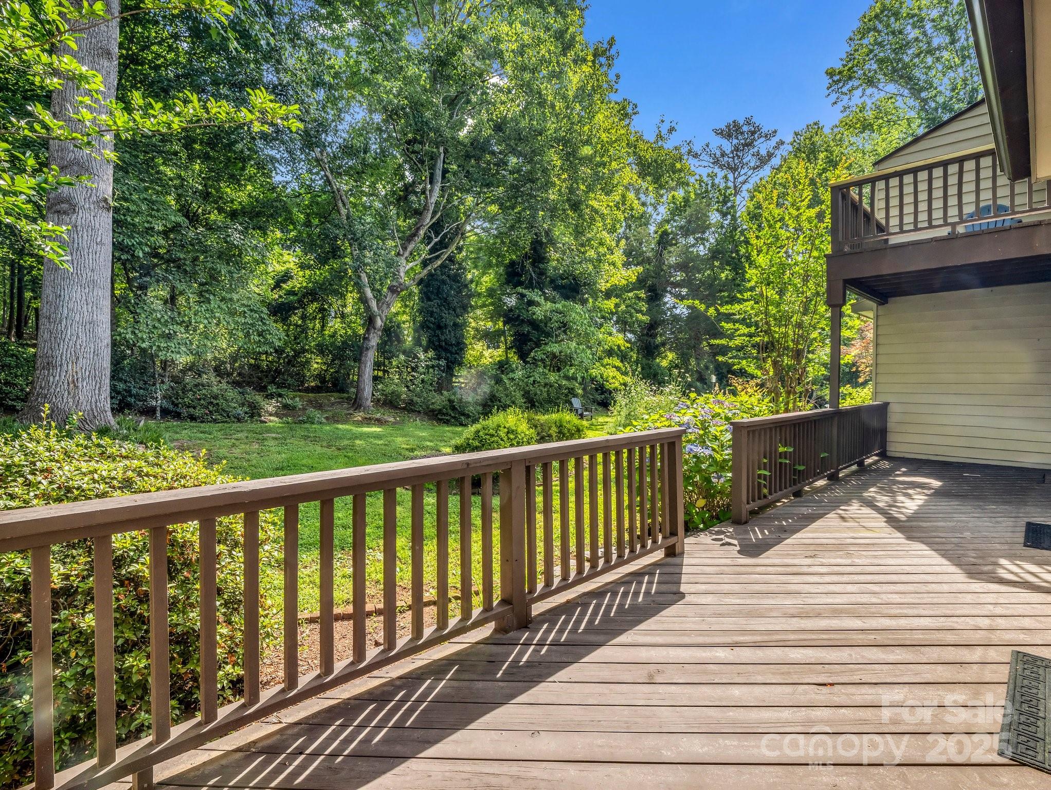 8 Hunting Country Trail Tryon, NC 28782 - Photo 29 of 37 a view of a wooden deck