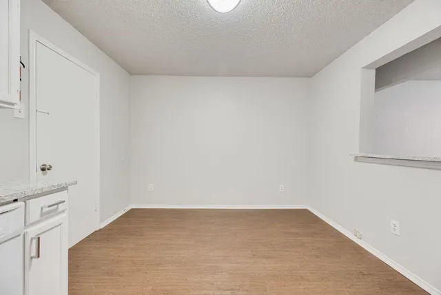 a view of empty room
