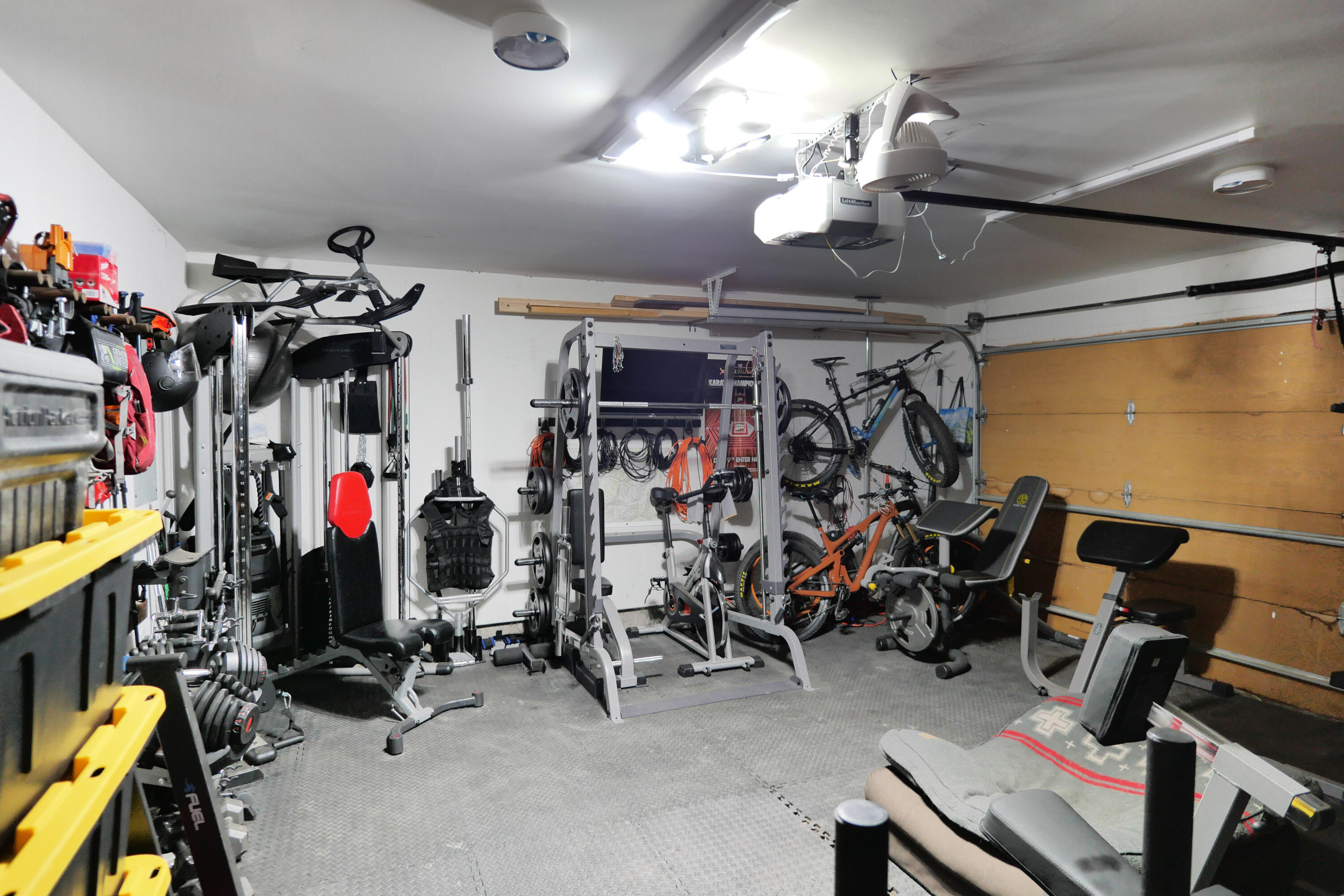 302 Adams Ranch Road, Unit 6 Mountain Village, CO 81435 - Photo 40 of 45 a view of a storage room with gym equipment