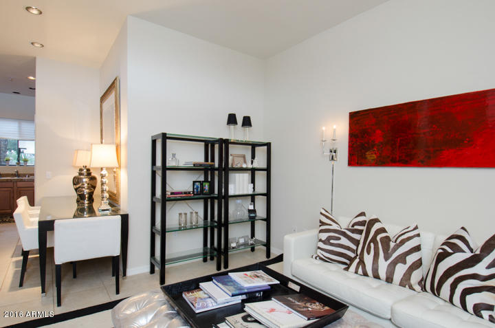 7027 North Scottsdale Road, Unit 131 Paradise Valley, AZ 85253 - Photo 13 of 30 LIving Rm Furnitured
