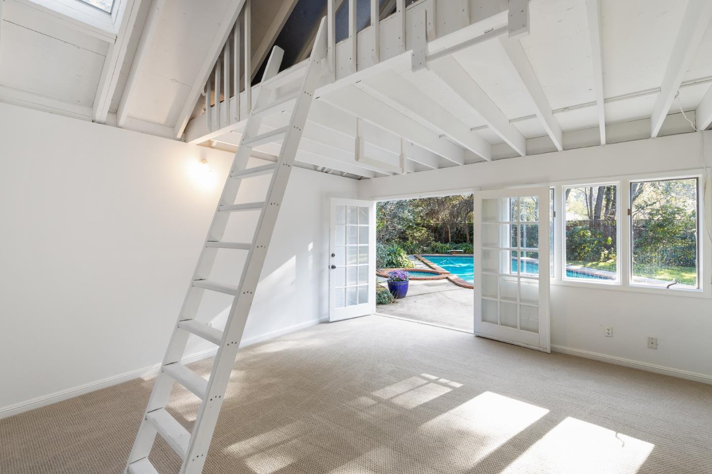 94 Palmer Lane Atherton, CA 94027 - Photo 9 of 10 a view of an empty room with a window