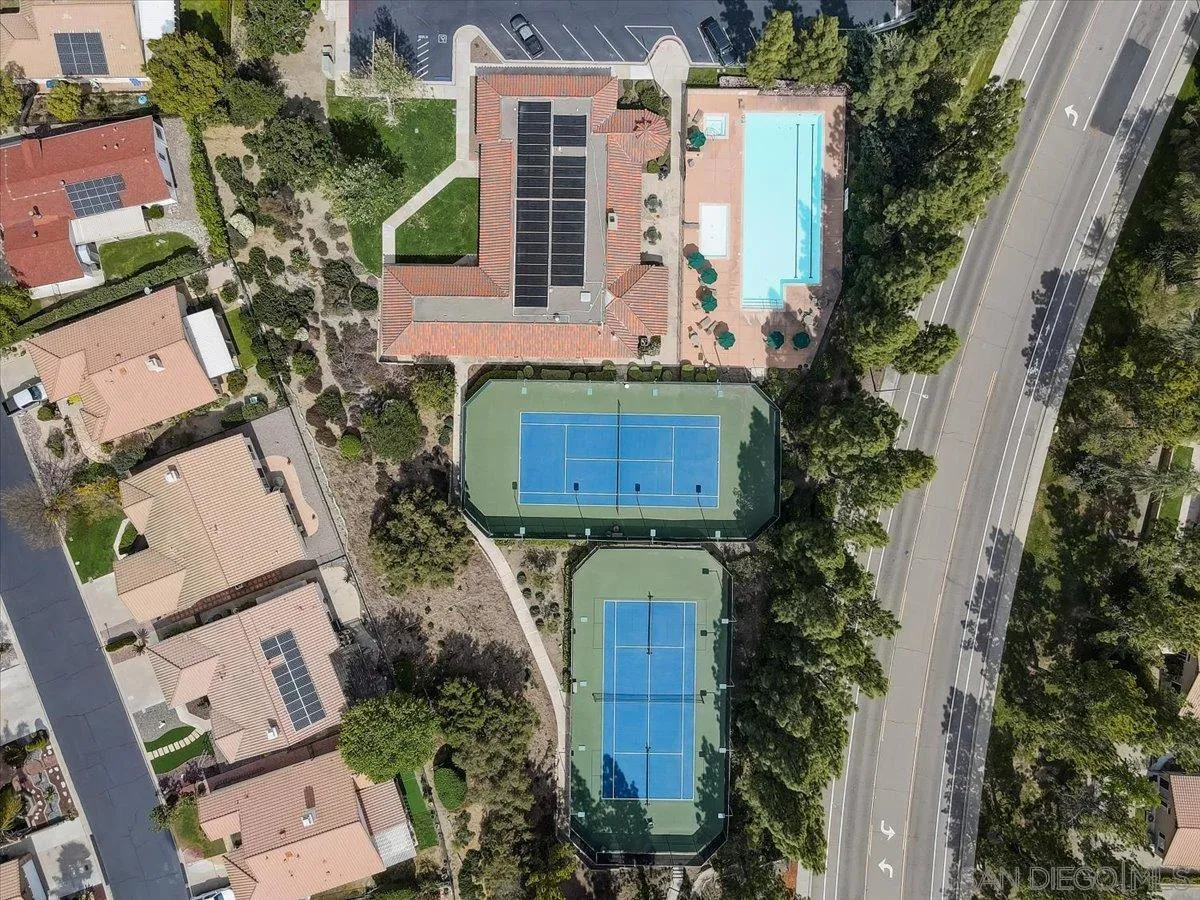 2501 Columbine Road Alpine, CA 91901 - Photo 40 of 44 an aerial view of a house with a garden