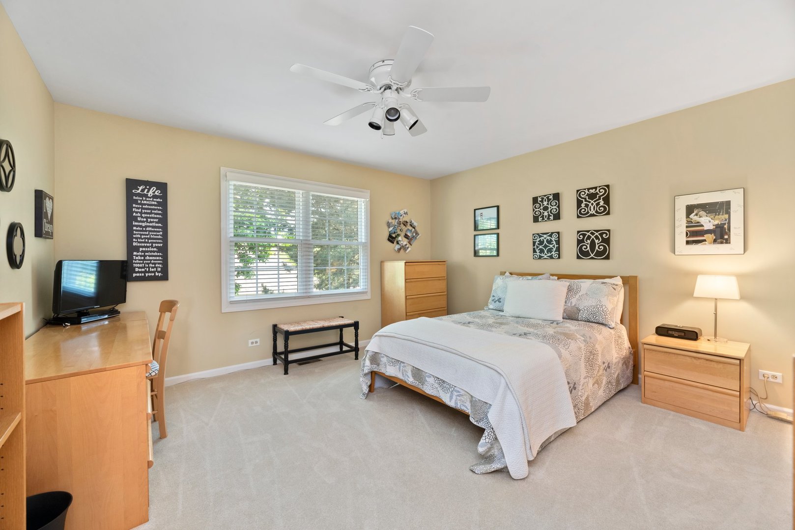 1620 Grommon Road Naperville, IL 60564 - Photo 23 of 53 a bedroom with a bed and furniture