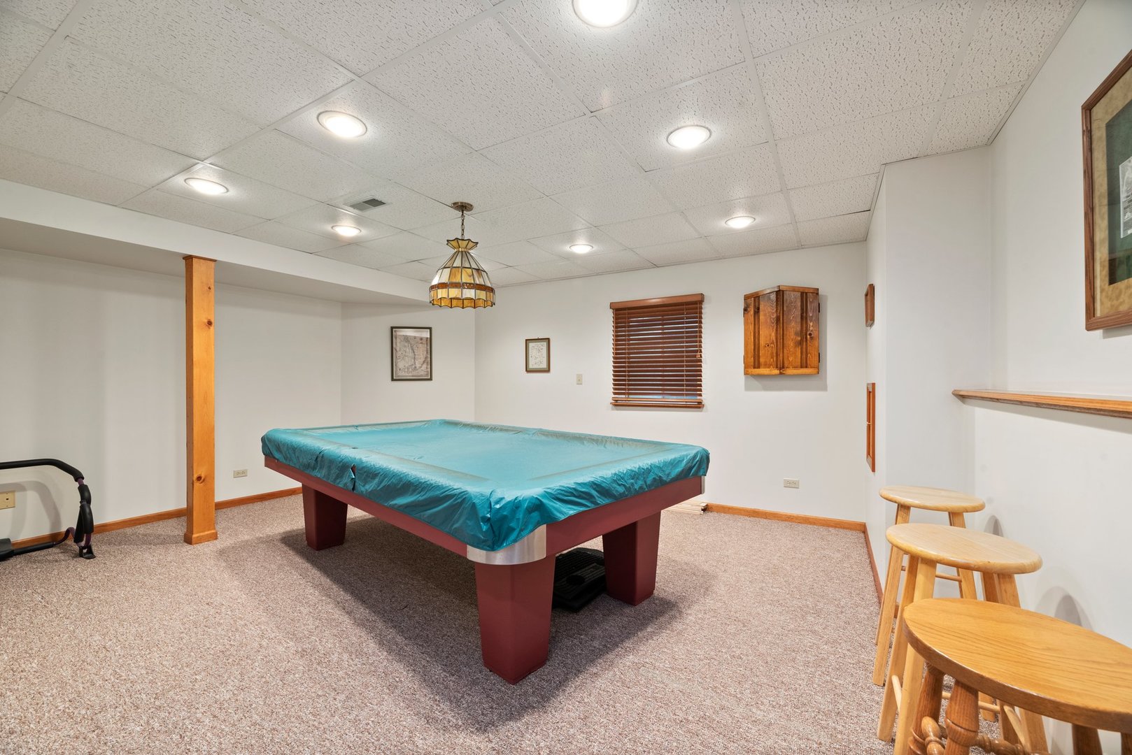 1620 Grommon Road Naperville, IL 60564 - Photo 33 of 53 a room with pool table and window