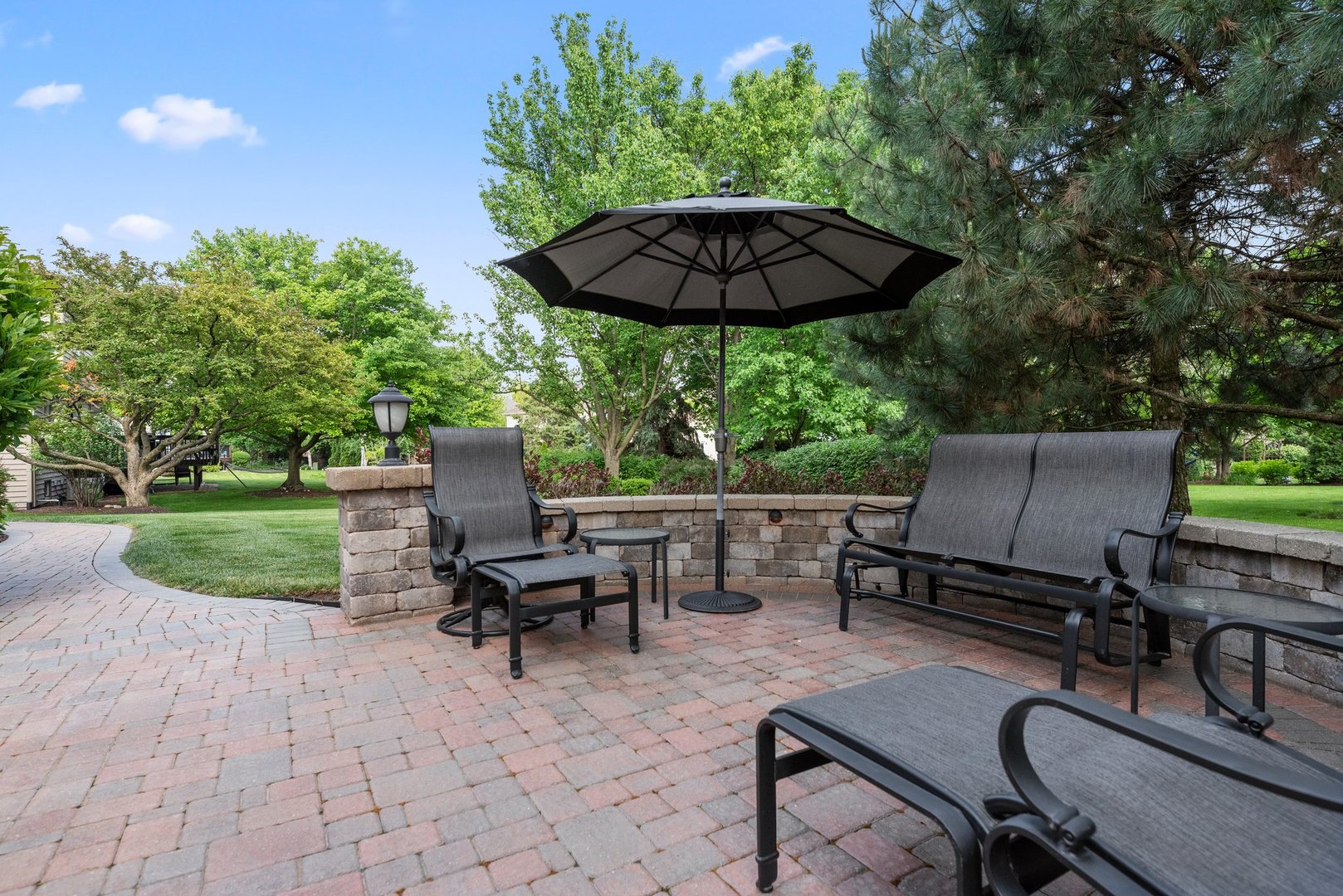 1620 Grommon Road Naperville, IL 60564 - Photo 39 of 53 a view of a backyard with furniture
