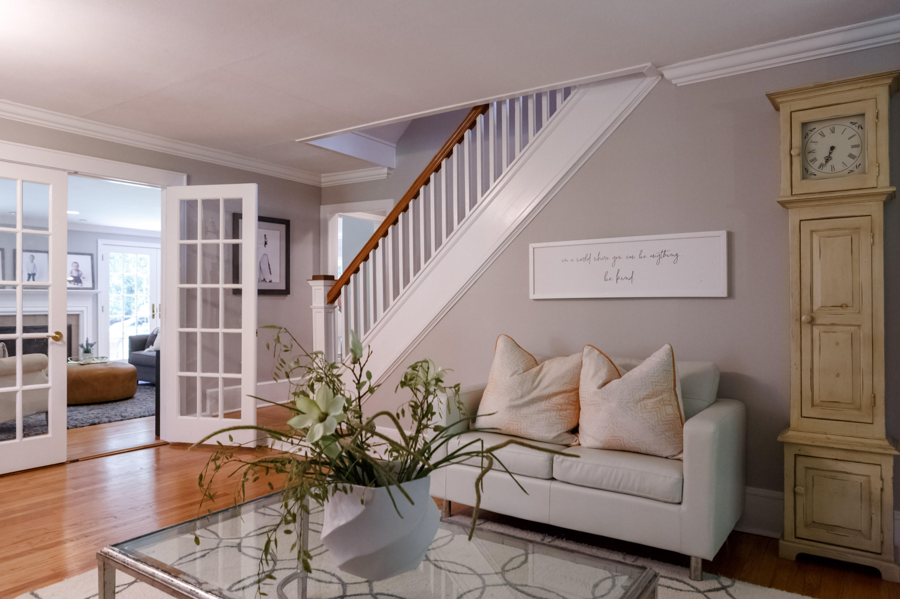 466 Mansfield Avenue Darien, CT 06820 - Photo 19 of 46 a living room with furniture and a potted plant