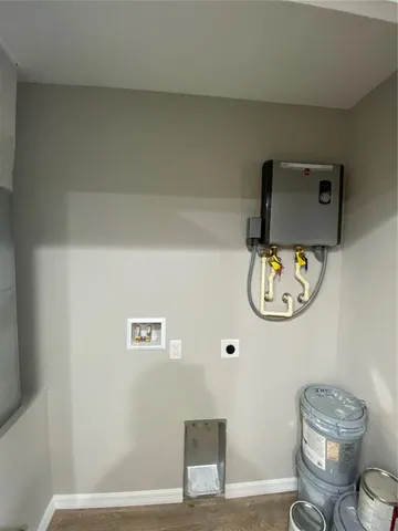 a view of dining area with furniture and rug