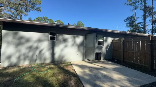 a view of a house with a porch