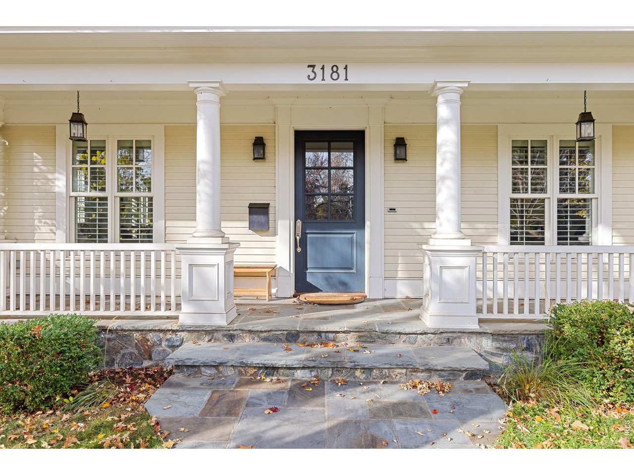 front view of a house