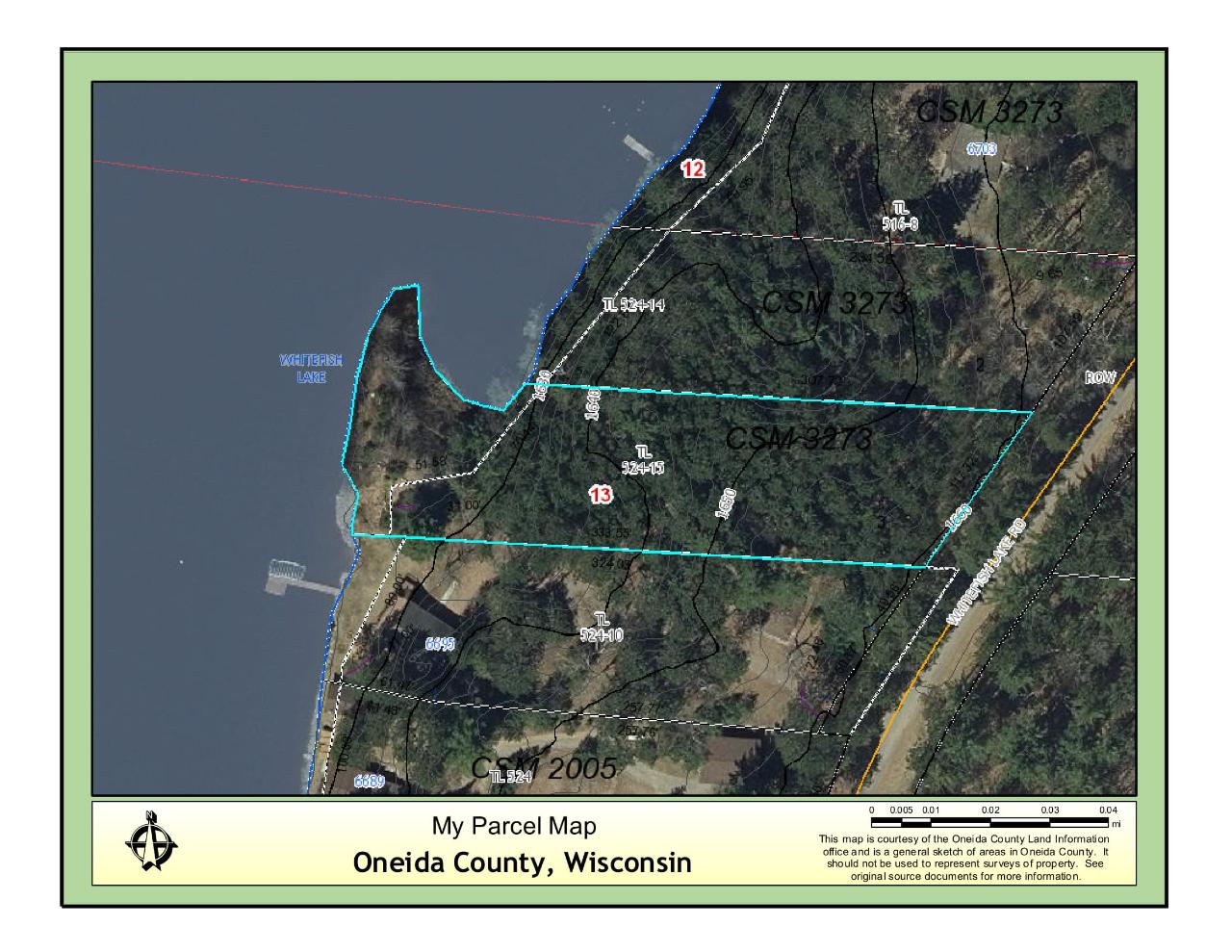 Three Whitefish Lake Road, Unit LOT 3 Three Lakes, WI 54562 - Photo 13 of 13 Gallery Image 13