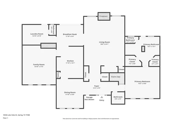 $384,000 | 18326 Lake Oaks Drive, Spring, TX 77388