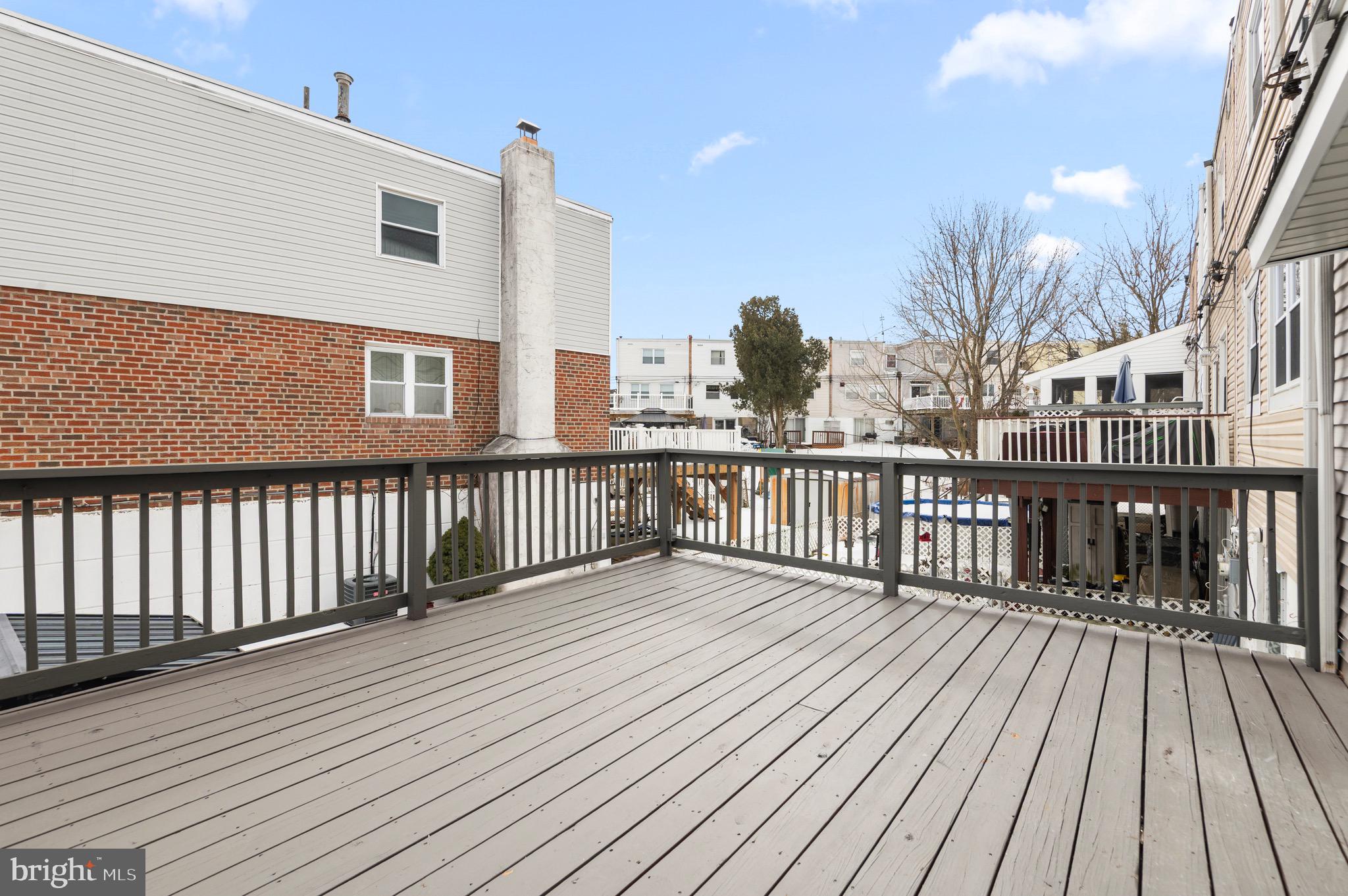 10867 Harrow Road Philadelphia, PA 19154 - Photo 11 of 19 a view of wooden deck