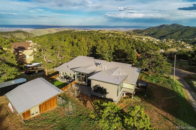 a front view of house with a yard