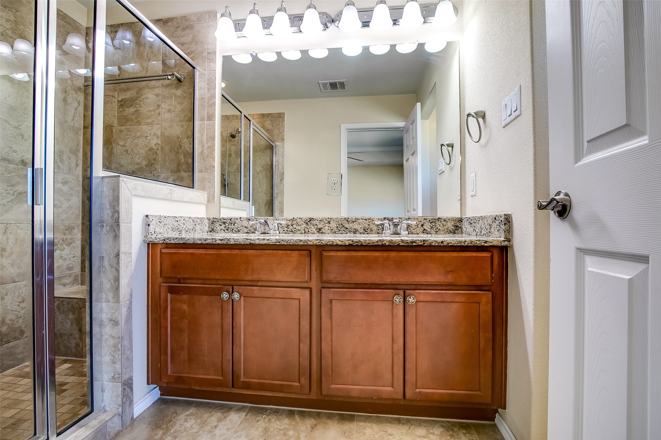 3717 Dover Ferry Crossing Austin, TX 78728 - Photo 19 of 29 a bathroom with a sink and a mirror