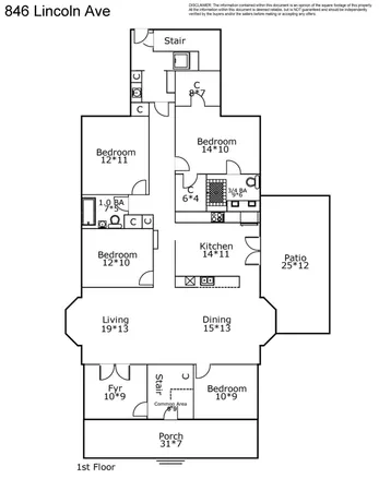 $975,000 | 846 Lincoln Avenue, St. Paul, MN 55105