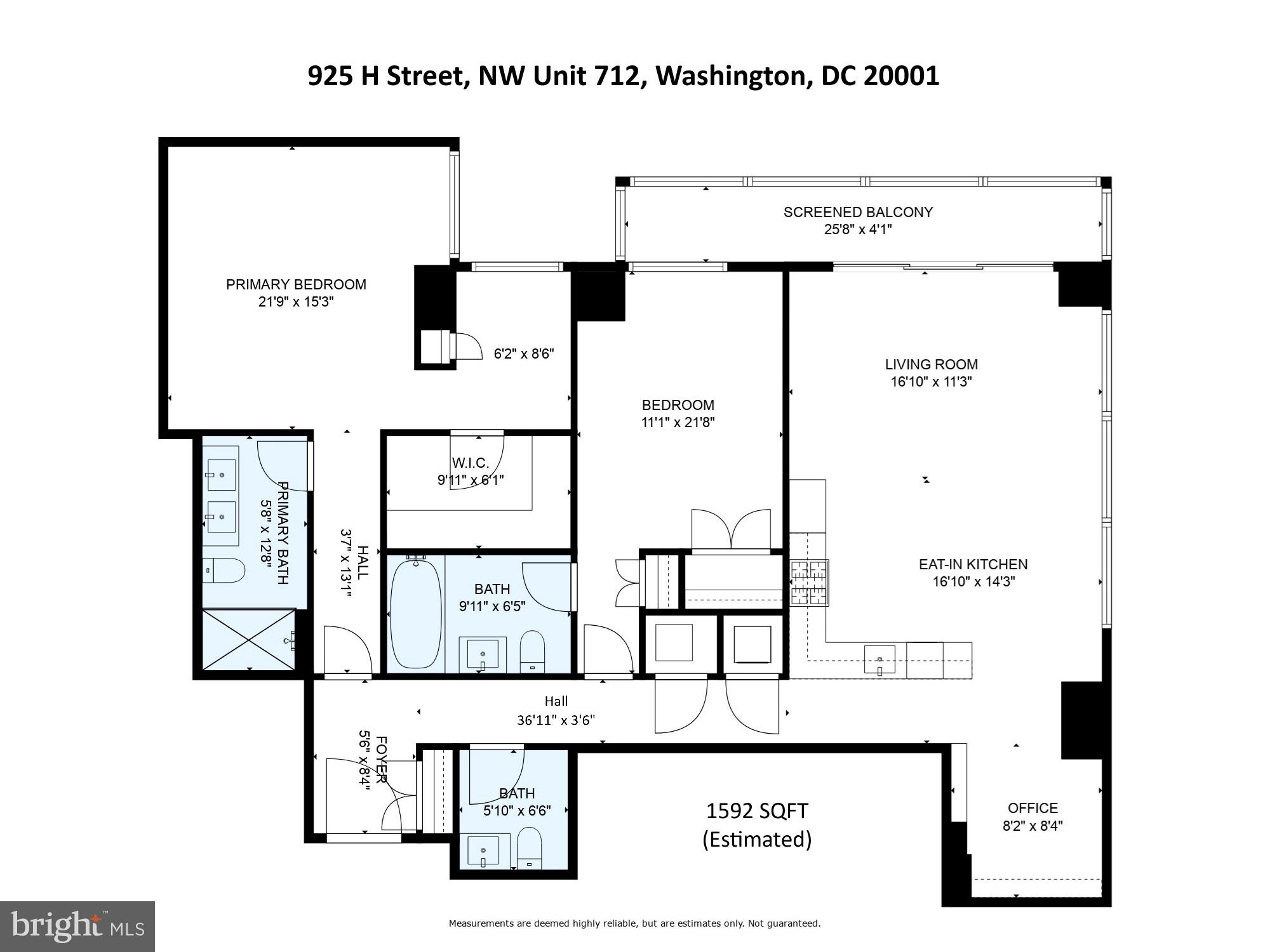 925 H Street Northwest, Unit 712 Washington, DC 20001 - Photo 30 of 54 unknown