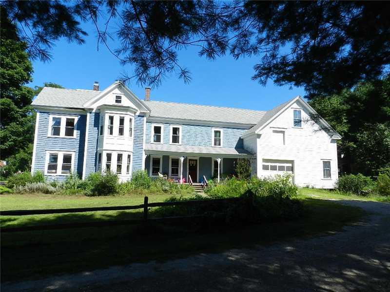 241 High Street Paris, ME 04281 - Photo 1 of 1 Exterior Front. split rail fencing...