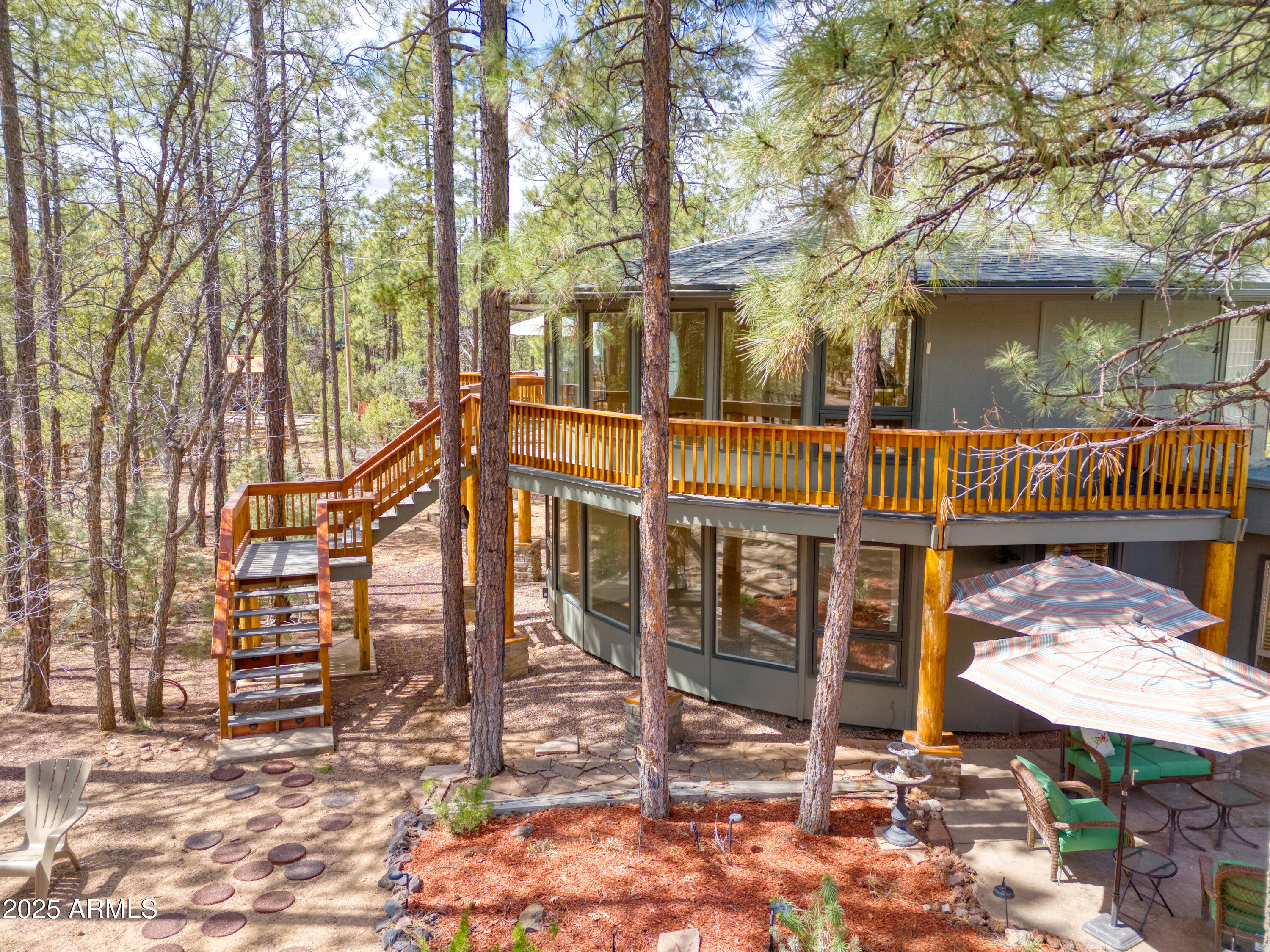 902 Rim Road Lakeside, AZ 85929 - Photo 12 of 55 Wrap around deck
