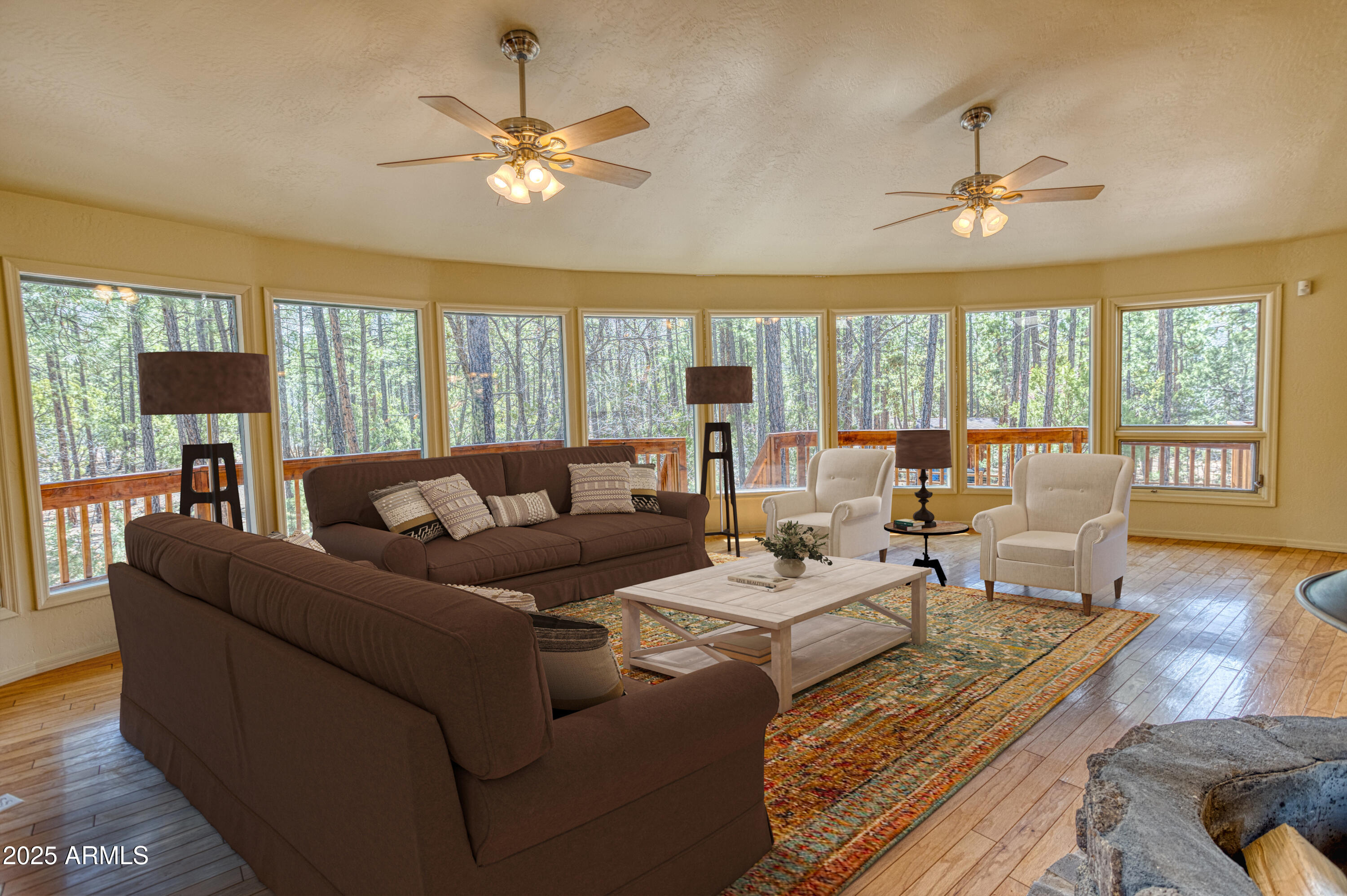902 Rim Road Lakeside, AZ 85929 - Photo 2 of 55 Staged Great Room