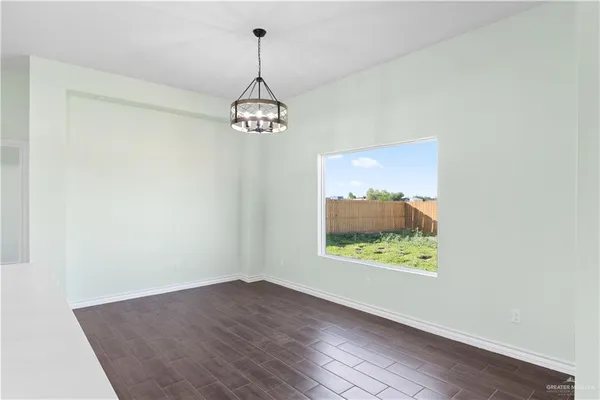 an empty room with window