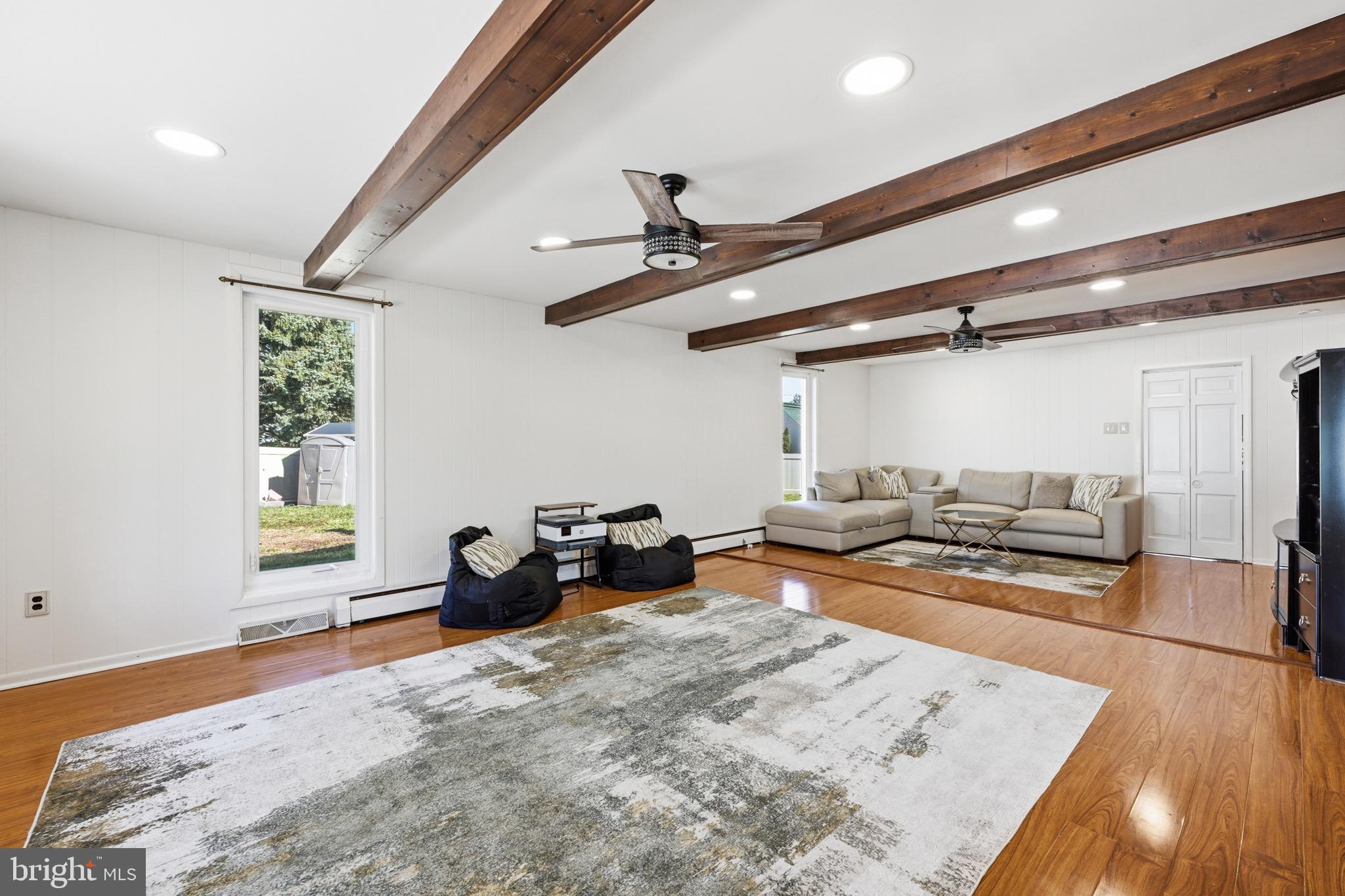 1087 Roberts Road Warminster, PA 18974 - Photo 14 of 36 Exposed beams provide character and interest.