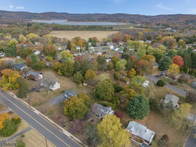 a view of lake with mountain