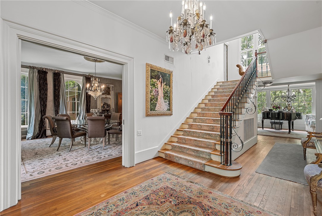 3217 Robin Road Waco, TX 76708 - Photo 19 of 61 a view of a livingroom with furniture and staircase