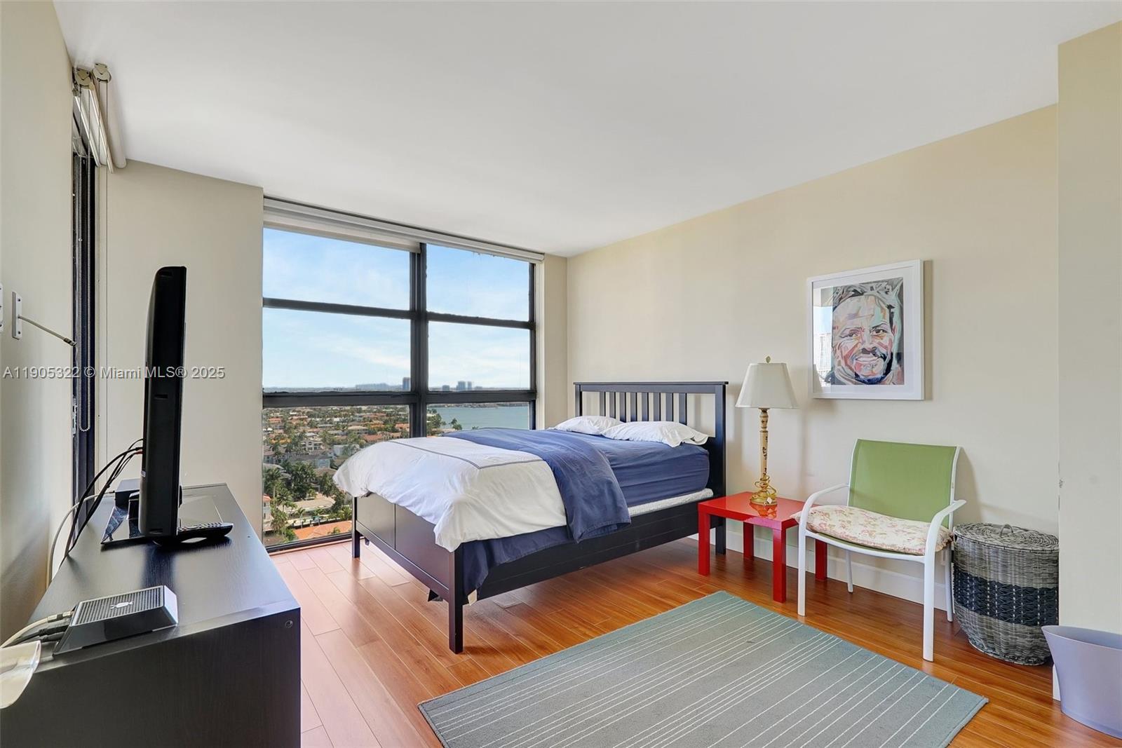 1000 East Island Boulevard, Unit 2004 Aventura, FL 33160 - Photo 28 of 45 a living room with furniture a rug and a flat screen tv