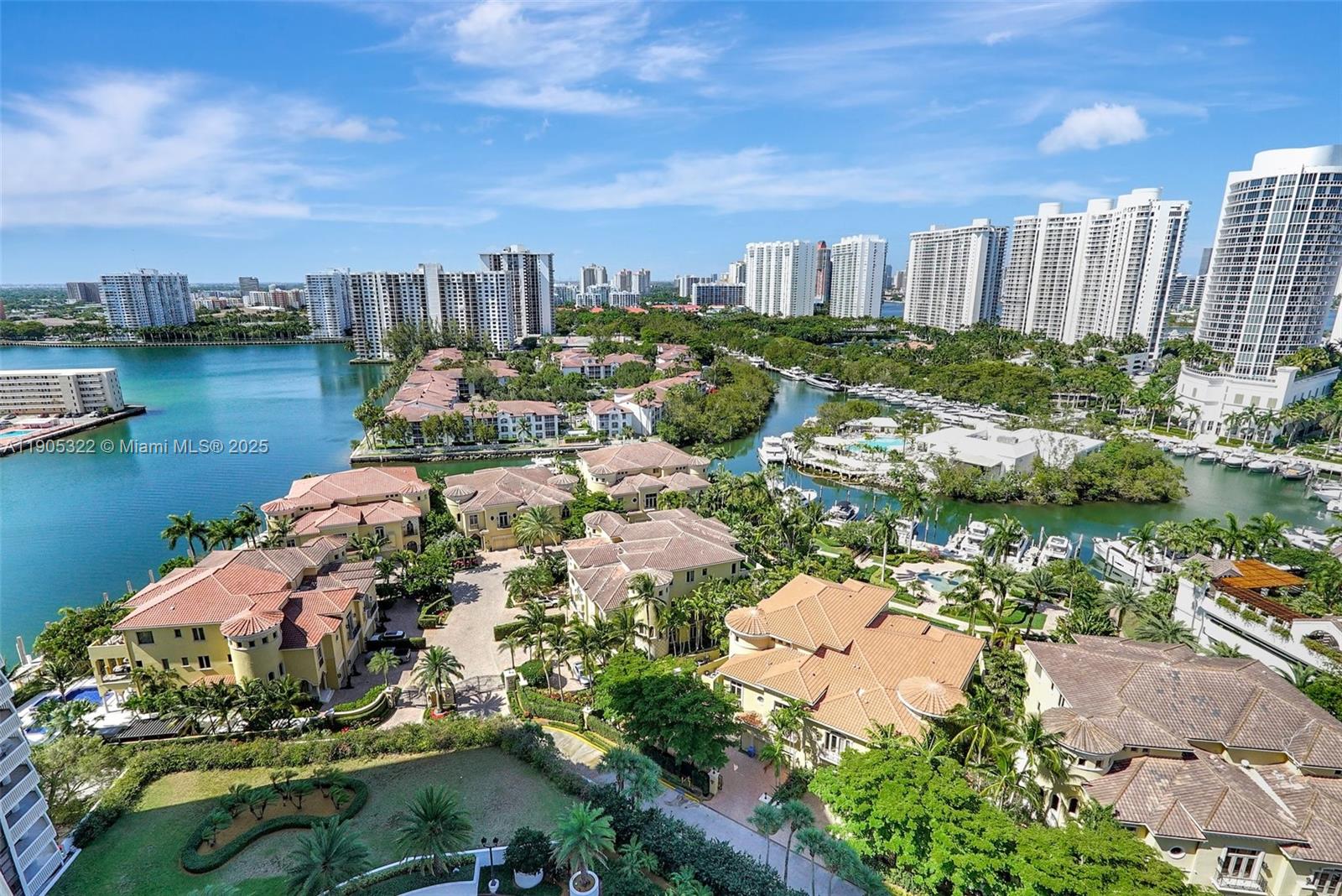 1000 East Island Boulevard, Unit 2004 Aventura, FL 33160 - Photo 36 of 45 a view of a city with lake
