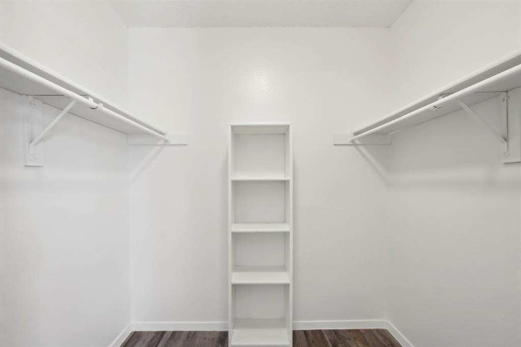 306 Vine Street, Unit B Euless, TX 76040 - Photo 6 of 6 a view of an empty walk in closet
