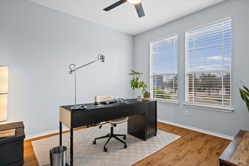 501 Sampson Kyle, TX 78640 - Photo 15 of 31 a workspace with furniture and window