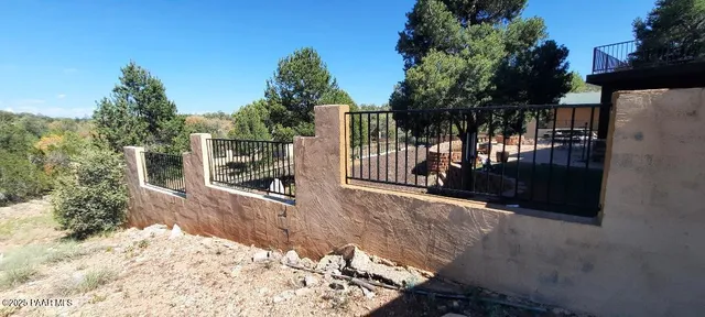 a view of a house with patio