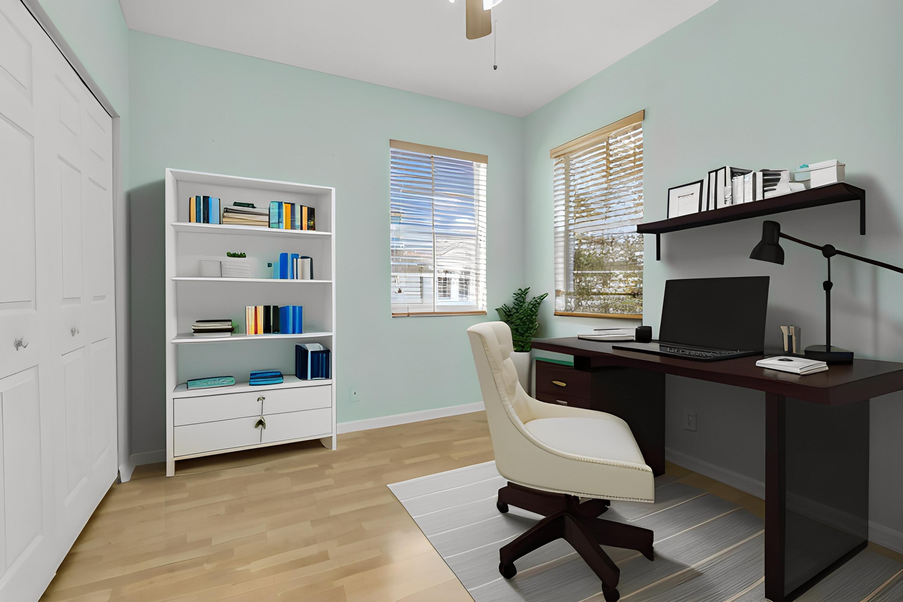 3169 Laurel Ridge Circle Riviera Beach, FL 33404 - Photo 18 of 33 Virtually Staged Home Office