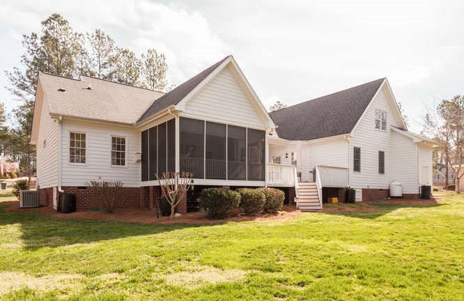 3925 Lauriston Road Raleigh, NC 27616 - Photo 20 of 21 Exterior Back