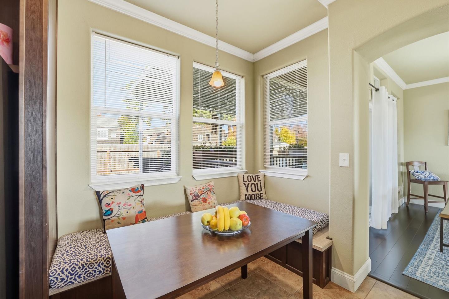 125 North Mary Avenue, Unit 17 Sunnyvale, CA 94086 - Photo 13 of 46 a view of a dining room with furniture window and outside view