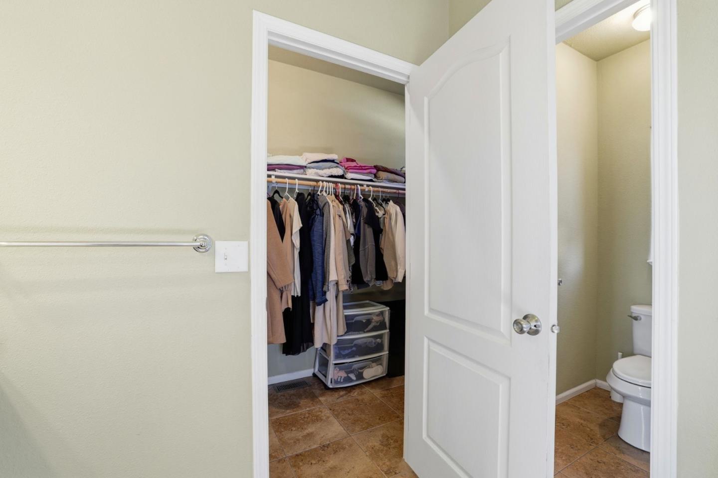 125 North Mary Avenue, Unit 17 Sunnyvale, CA 94086 - Photo 28 of 46 a view of walk in closet with clothes and shoes