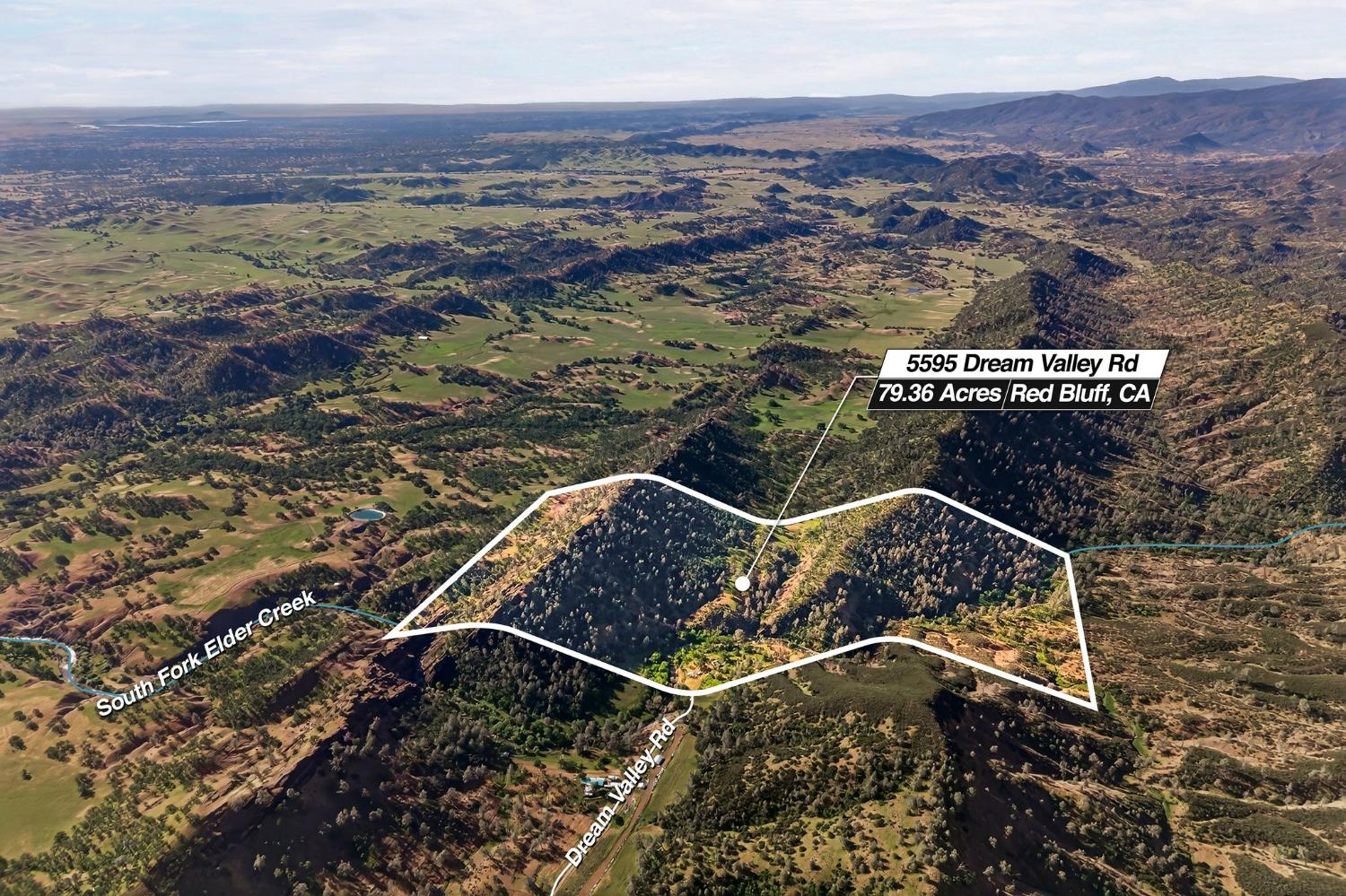 5595 Dream Valley Road Red Bluff, CA 96080 - Photo 12 of 22 a view of a city with ocean view