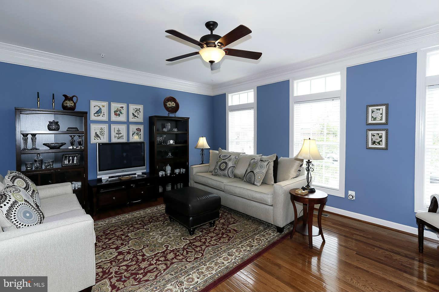 908 West Glebe Road Alexandria, VA 22305 - Photo 6 of 29 a living room with furniture and wooden floor