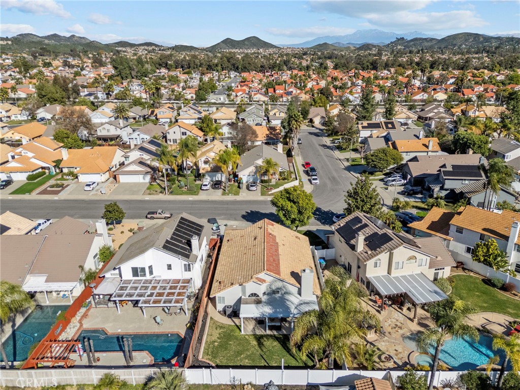 24529 Ridgewood Road Murrieta, CA 92562 - Photo 39 of 43 an aerial view of residential houses with outdoor space