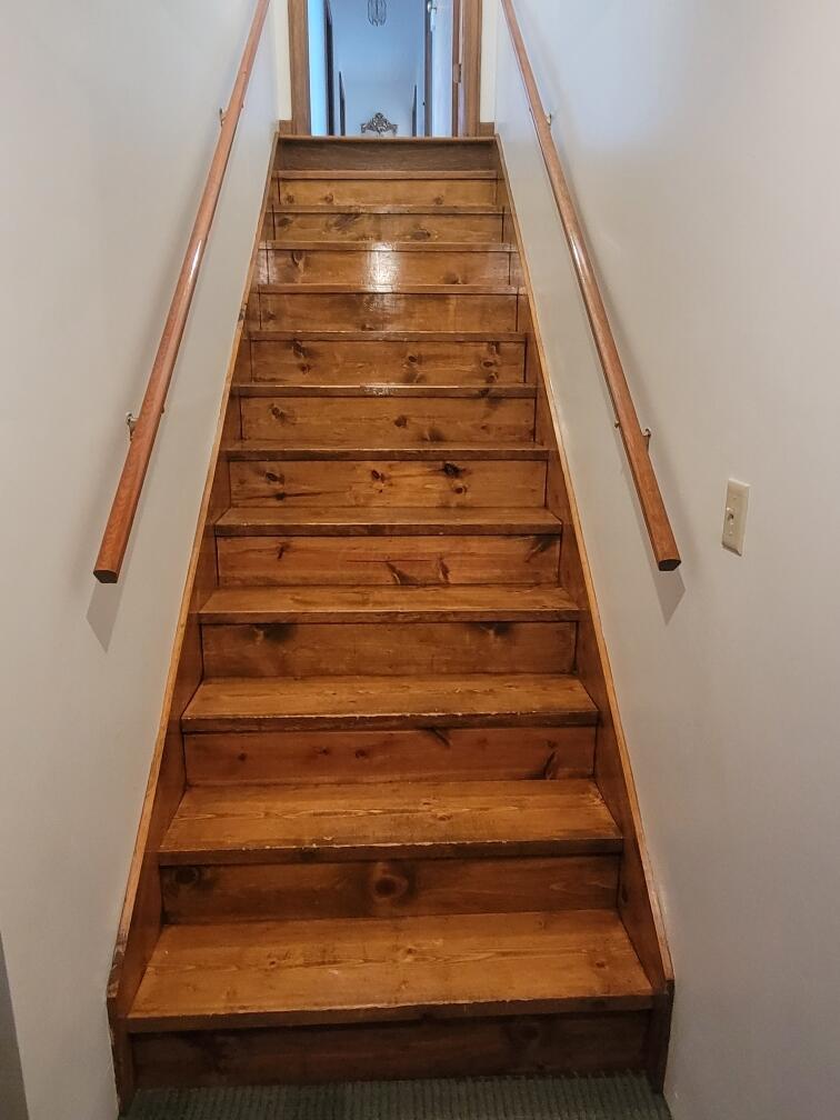7245 Plumb Road Galena, OH 43021 - Photo 23 of 33 Extra wide basement steps