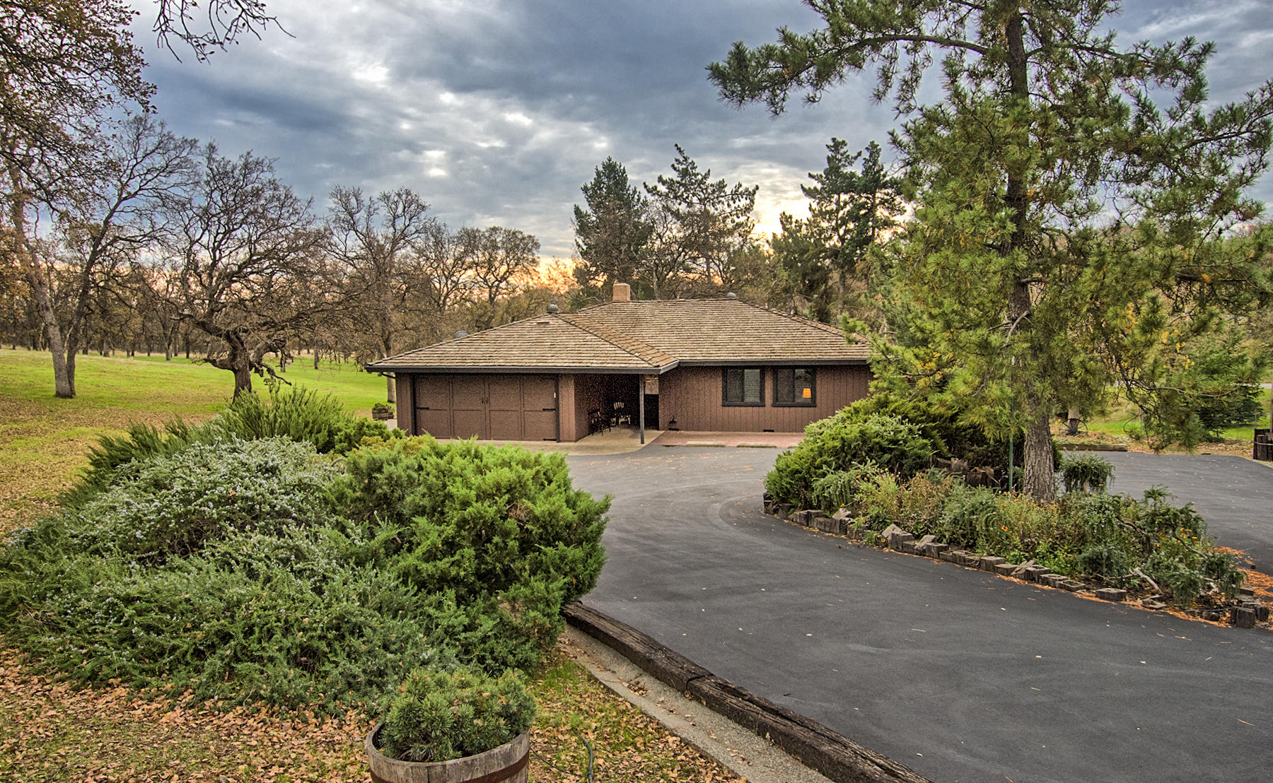 Front of Home /Circular Driveway
