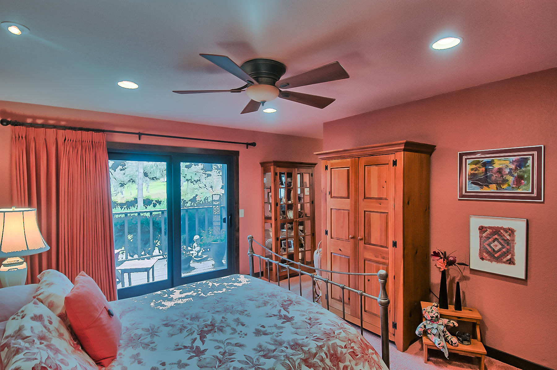 21495 Wilcox Road Red Bluff, CA 96080 - Photo 27 of 35 Master Bedroom w/ Outdoor Sanctuary